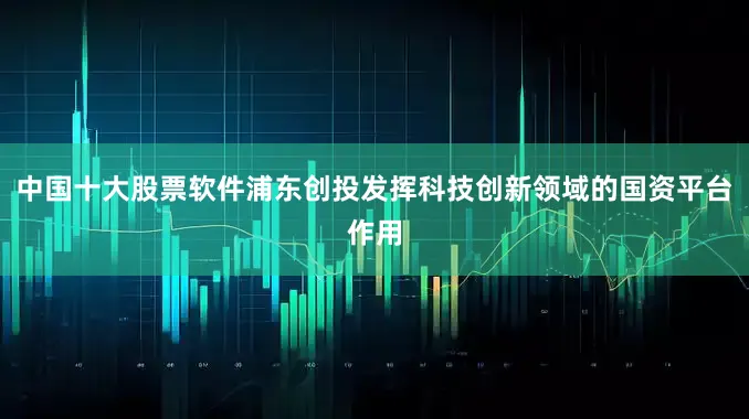 中国十大股票软件浦东创投发挥科技创新领域的国资平台作用