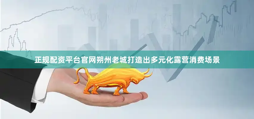 正规配资平台官网朔州老城打造出多元化露营消费场景